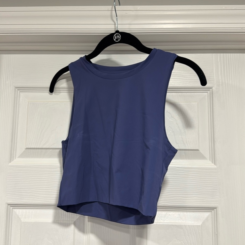 vitality cropped tank top